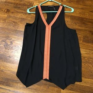 V-neck Racerback tank